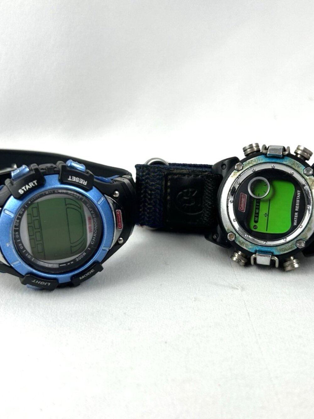 Coleman Sport Watch 41500C & 41511C Lot of 2 **Tested Working**
